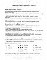 Bullet Journal : Agenda intemporel pré-rempli - format 21,59 cm x 27,94 cm - 150 pages
