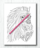 Livre de Coloriages Chevaux - 54 pages format A4