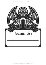 Journal de Jeux de Rôle - Cahier de JDR pour écrire vos notes de jeu - 102 pages lignées - 17,78 x 25,4 cm
