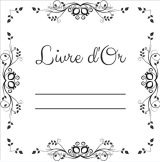 Livre d'or anniversaire, baptême, mariage, hôtel, airbnb - 100 pages - 21 x 21 cm