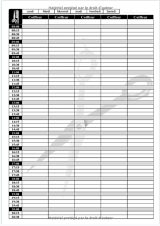Carnet de Rendez-vous Coiffure : 5 Colonnes - Grand Format A4 - 100 Pages