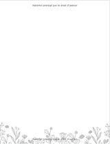 Herbier fleurs, plantes + de 100 pages avec fiches à remplir - 109 pages Format A4