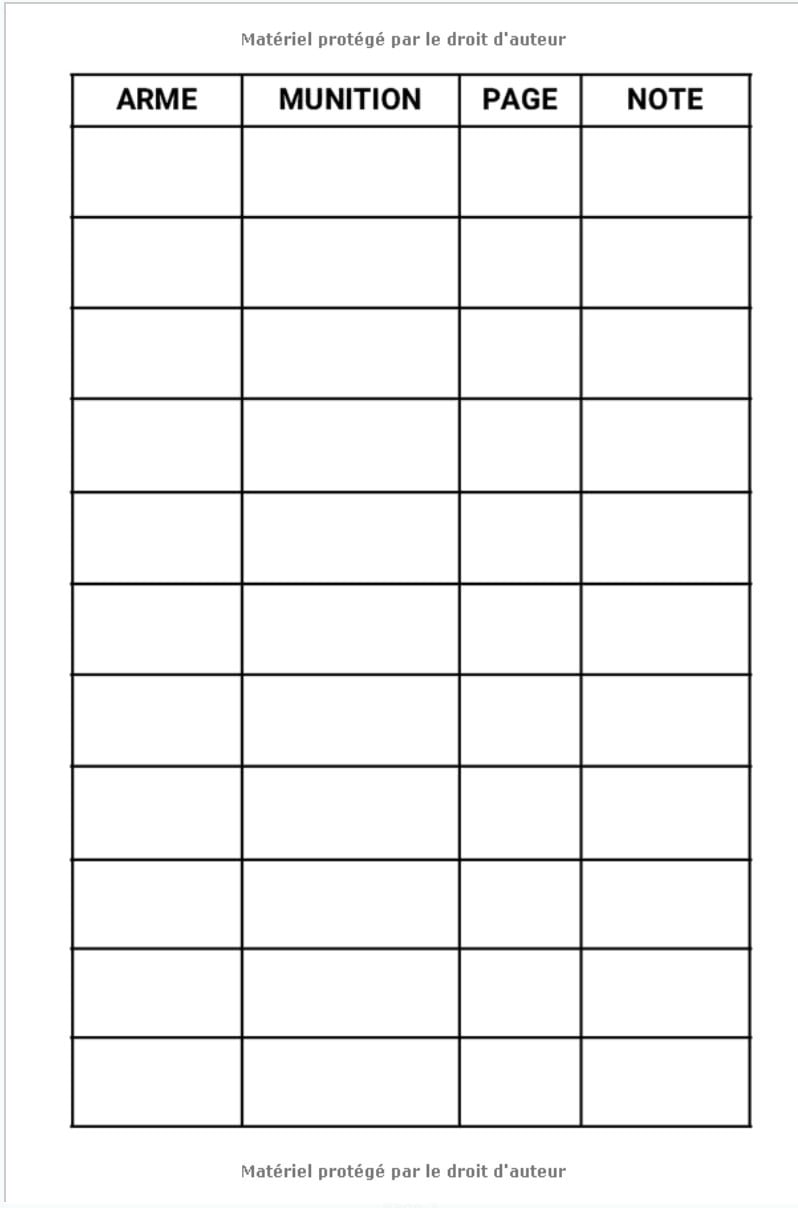 Carnet de tir : Journal d'entrainement du tir sur cible à remplir - 111 pages Format 15 x 22 cm