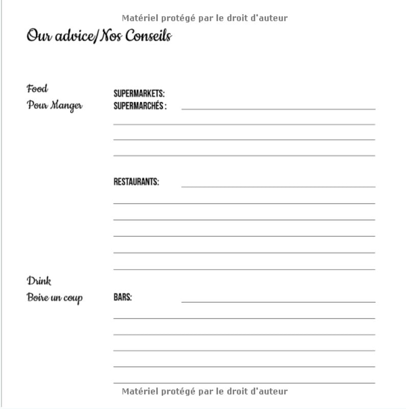 Livre d'or Airbnb / Chalet / Maison de vacances - anglais et français - 120 pages - 21 x 21 cm