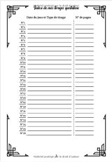 Journal de tirages Tarot : Carnet de suivi à remplir pour analyser vos prédictions avec les cartes - 115 pages Format 18 x 25 cm