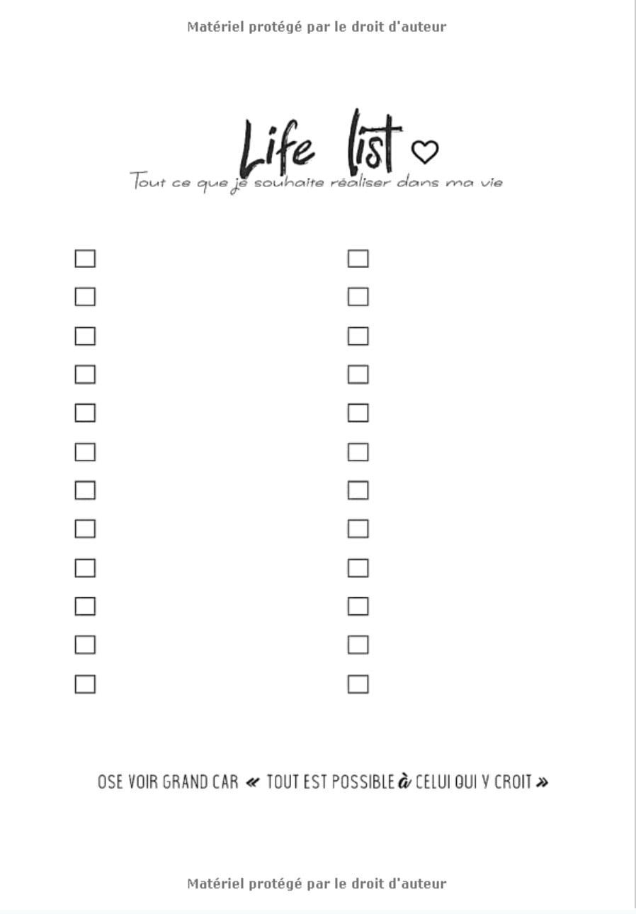 Mon Bullet Planner - 189 pages - Format 18 x 25 cm