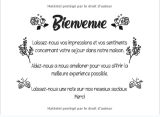 Livre d'or pour AirBnB, Chalet, Maison de vacances - 101 pages Format 20 x 15 cm