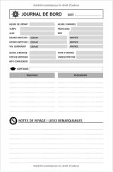 Journal de bord et registre de maintenance : L'indispensable registre pour bateaux, voiliers et yachts - 125 pages Format 15 x 22 cm