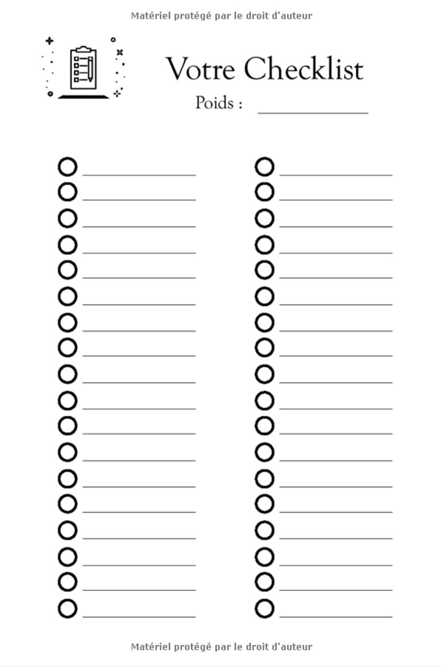 Carnet de Randonnée : Notes trekking, marche à pied simple et organisé - 101 pages Format 15 x 22 cm