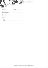 Herbier Cahier à compléter feuilles et fleurs séchées - 113 pages format A4