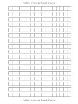 Cahier d'Écriture Coréen, Hangul, Wongoji - 100 pages Format A4 - Fabriqué en France