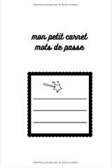 C'est quoi mon mot de passe? Carnet alphabétique mots de passe - 120 pages Format 15 x 22 cm