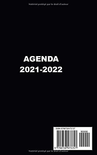 Agenda scolaire 2021 2022 - gamer collège lycée étudiant - ‎12.7 x 20.32 cm ‎278 pages