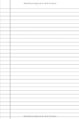 Merci Maîtresse pour cette année - Carnet de notes - ‎15.24 x 22.86 cm ‎50 pages