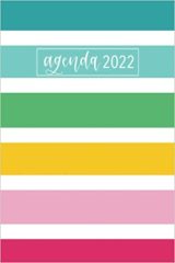 Agenda 2022 Carnet semainier & journalier, calendrier année - 15x22cm - 136 pages