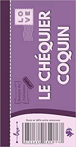 Le chéquier coquin 20 faveurs coquines à offrir | Bons sexy pour Homme ou Femme, Cadeau original pour la Saint Valentin - 42 pages - 10x20cm