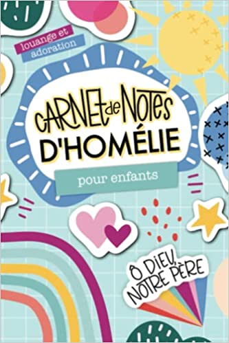 Carnet de notes d'homélie pour enfants - 108 pages 15x22cm