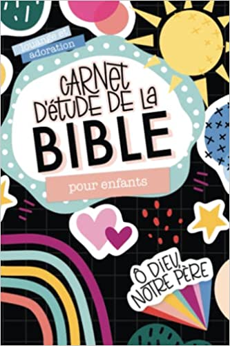Carnet d'étude de la Bible pour enfants - 108 pages 15x22cm