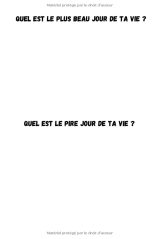 Brûler Après Avoir Écrit carnet à détruire rose pour femme de 160 questions surprenantes - 100 pages 15x22cm