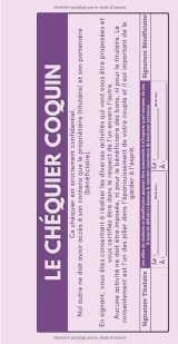 Le chéquier coquin 20 faveurs coquines à offrir | Bons sexy pour Homme ou Femme, Cadeau original pour la Saint Valentin - 42 pages - 10x20cm