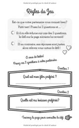 Jeu de Couple Questions et Défis pour Pimenter votre Vie de Couple - Cadeau Original pour Saint Valentin, Mariage, Anniversaire - 99 pages 15x22cm