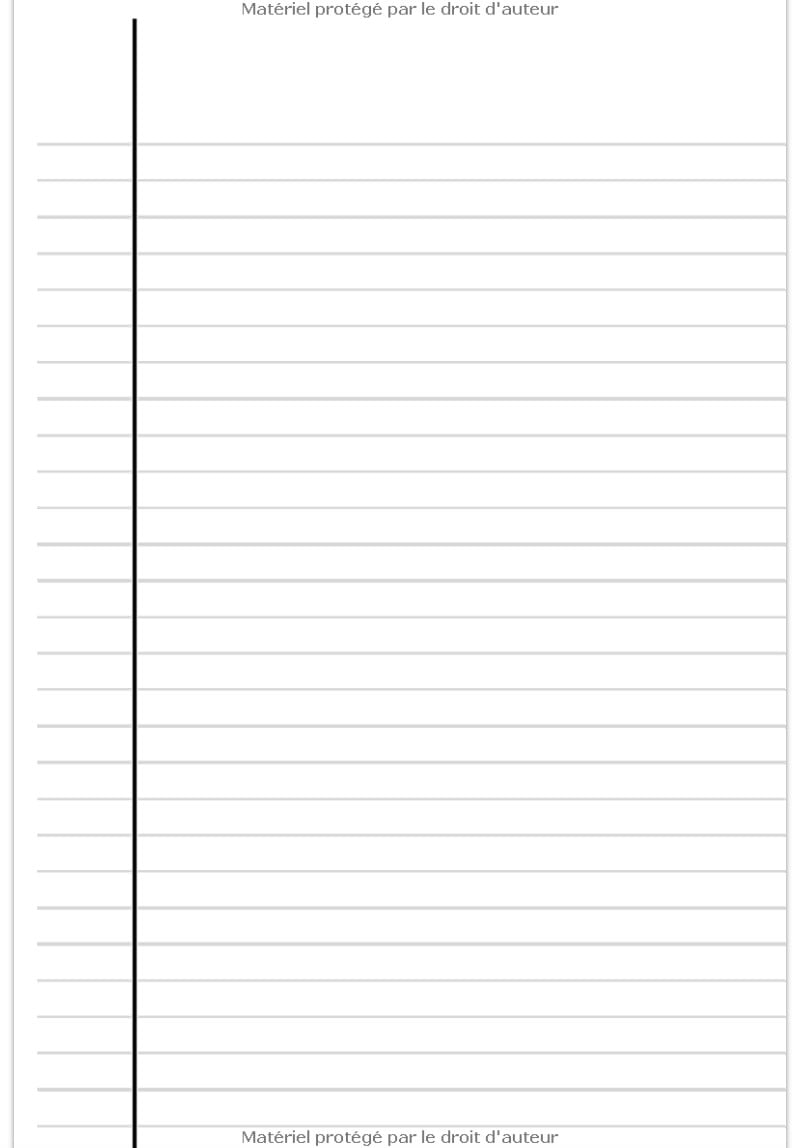 Carnet des problèmes Carnet de notes - 100 pages lignées avec marge - format A5
