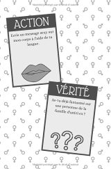 69 Actions ou vérités version Hot pour Couples Carnet de jeu coquin pour couple Amoureux - 96 pages 15X22cm