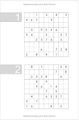 Sudoku - 200 grilles - Facile Intermédiaire Difficile Extrême - 120 pages 15x22cm