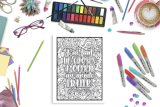 Affirmations positives - Livre de coloriage pour adultes - 72 pages A4