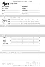 Carnet de dégustation de vins - 108 pages 15x22cm