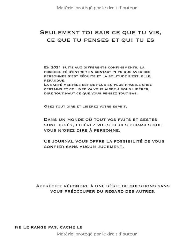 Ne le Range pas, Cache le - 103 pages 16 x 20 cm