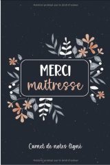 Merci Maitresse Carnet De Notes Ligné Idée Cadeau Original Personnalisé Pour Toutes Les Maîtresses Institutrice Et Enseignante ATSEM Maternelle - 126 pages 15 x 22cm