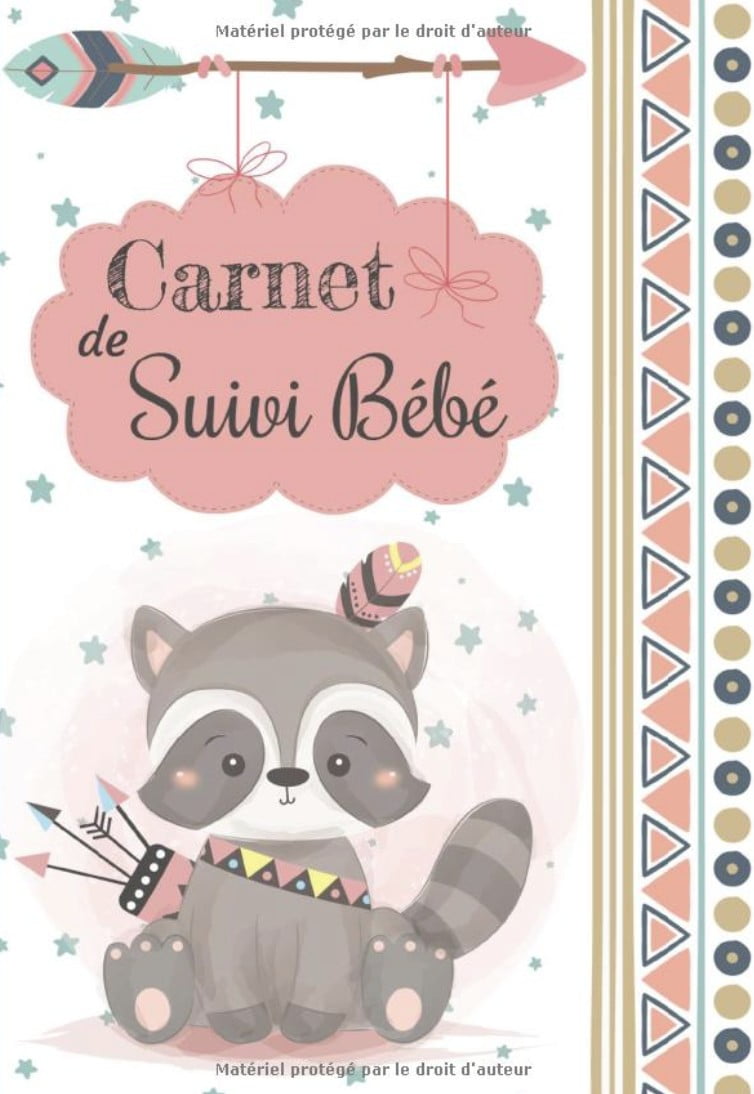 Carnet de Suivi Bébé Journal de bord - Cahier de suivi maternel - Idéal pour bébé à partir de 4 mois et + (partie diversification alimentaire) - 144 pages 18x25cm