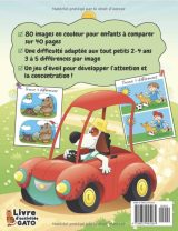 Cherche et trouve des tout petits Cherche et trouve les différences ! Jeux d'éveil pour améliorer la concentration et l'attention des enfants de 2 ans 3 ans et 4 ans - 40 pages A4