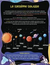 Cahier de Vacances CP vers CE1 L'Espace Cahier d'activités CP 6 ans 7 ans Astronomie, Exercices Maths et Français. Cahier de jeux 6 ans 7 ans fille - 40 pages format A4