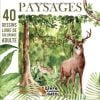 Amazon.fr - Livre de Coloriage adulte Paysage 40 Paysages a colorier, Coloriage paysage adulte, Cahier de coloriage paysage - 81 pages 21,5x21,5cm