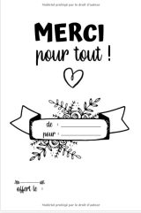 Merci de m'avoir aidé à grandir - Carnet de notes Cadeau pour une maitresse d'école / institutrice / maître / ATSEM / nounou  - 111 pages 15x22cm