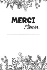 Super Atsem  Une année compliquée mais tu as assuré Merci atsem cadeau - Carnet personnalisé fleuri - 110 pages - Format A5