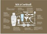 Cocktails Livre de Recettes de Cocktails Avec et Sans Alcool pour les Mixologues en Herbe - 151 pages 20x15cm