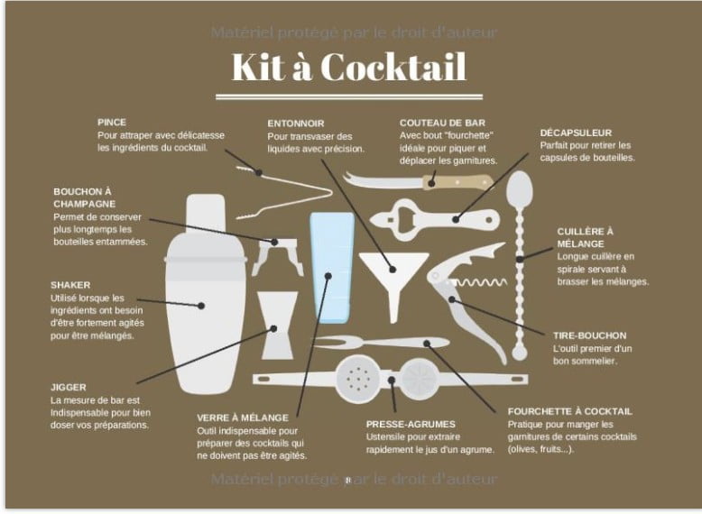 Cocktails Livre de Recettes de Cocktails Avec et Sans Alcool pour les Mixologues en Herbe - 151 pages 20x15cm