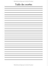 Recettes de cocktail Carnet de recettes de cocktails à remplir - Pour 90 recettes - 97 pages 18x25