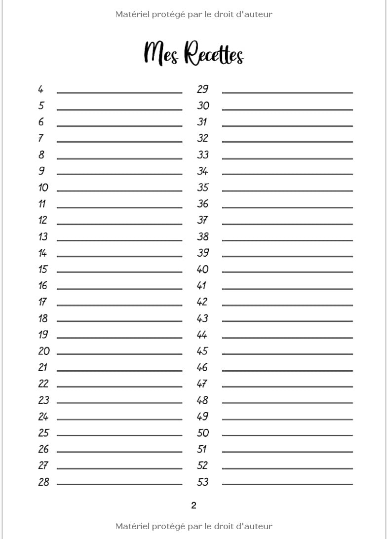 Recettes de Cocktails Carnet de Recettes à Compléter Livre de Recettes de Cocktails | Carnet de notes de recettes cocktails à remplir - 103 pages 18x25cm