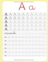 Cahier d'activités Maternelle Grande Section et CP GS 5-6 ans 100 Activités et Jeux en Couleurs  écriture cursive, calcul additions soustractions, dessins, points à relier, labyrinthes - 72 pages Format A4