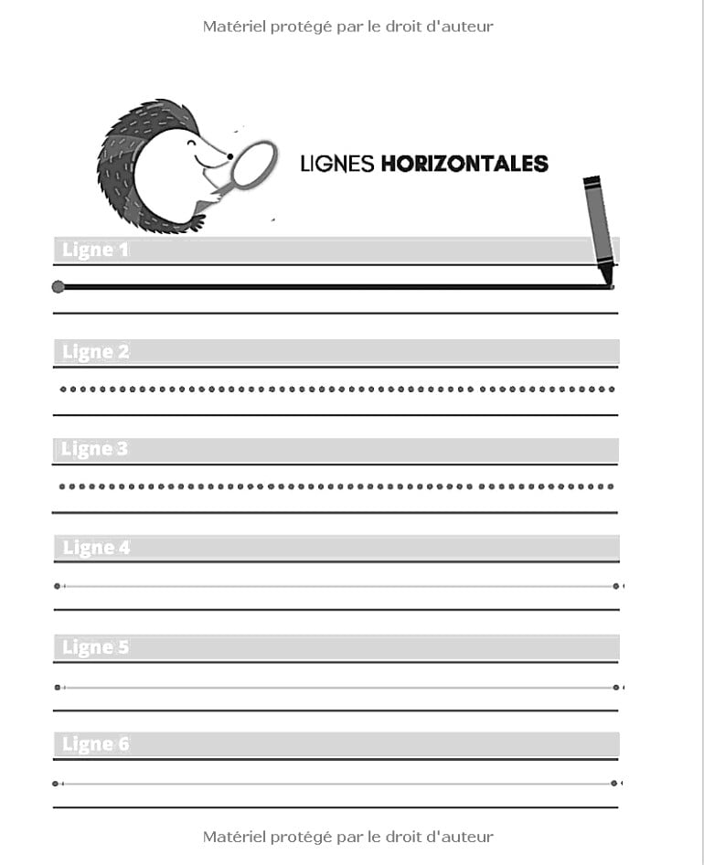 Apprends à Tracer Lignes, Formes, Lettres - Activités Intelligentes - 3 ans et +  Niveau Maternelle - 108 pages 19x23cm