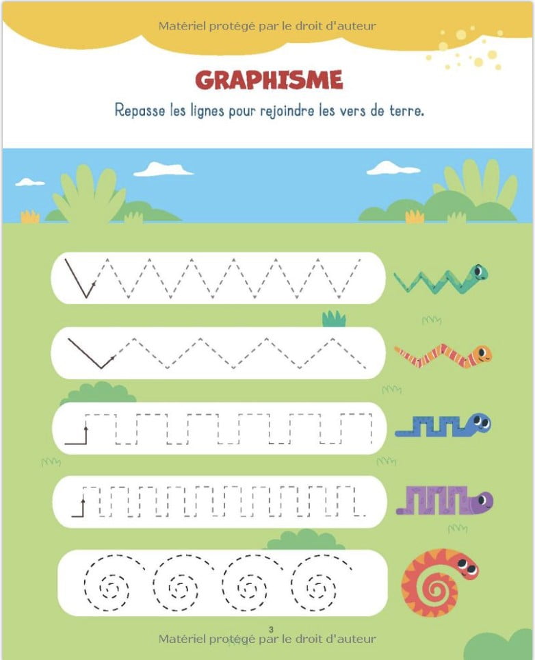 Cahier d'activités pour les enfants de 4 à 6 ans livre de jeux et exercices éducatifs et ludiques | Idéal pour les vacances - 72 pages A4