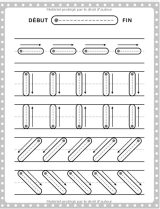 ABC Premiers Pas Cahier d'écriture. Apprenons à tracer des lignes, des formes, des lettres et des chiffres. Cahier d'activités pour les enfants à partir de 3 ans. - 155 pages A4