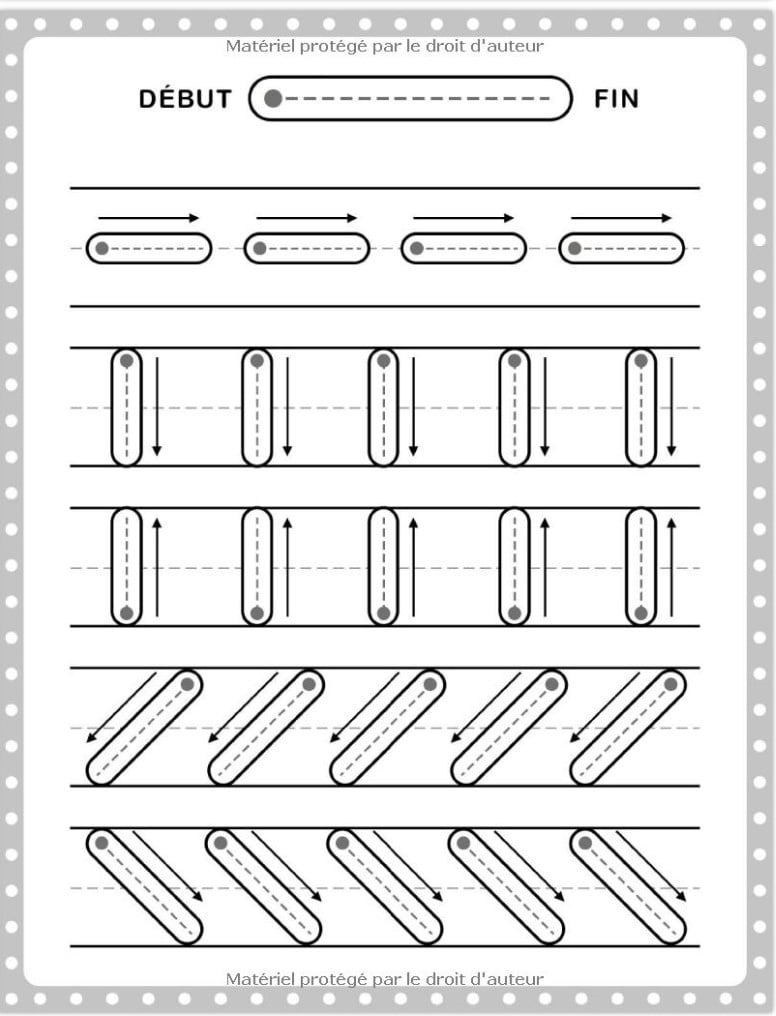 ABC Premiers Pas Cahier d'écriture. Apprenons à tracer des lignes, des formes, des lettres et des chiffres. Cahier d'activités pour les enfants à partir de 3 ans. - 155 pages A4