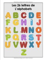 Cahier de calligraphie. Cahier d'écriture pour enfants de 6 ans et plus, l'alphabet de A à Z, écriture scripte et cursive, images illustratives et textes infomatifs et instructifs. - 107 pages A4