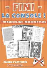 Cahier d'activités ados livre d'activité ado pour les 12-17 ans | + 110 pages de jeux, énigmes et jeu de logique - 134 pages 18x25cm
