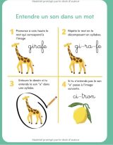 Cahier de lecture - Méthode Syllabique - Grande Section et CP Apprendre à lire avec des jeux et exercices simples et ludiques pour enfant en Maternelle GS et CP - 72 pages Format A4